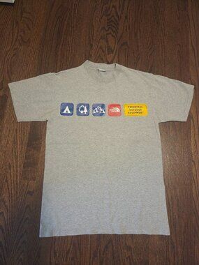 The North Face Never Stop Exploring Grey Tee Shirt Size Small